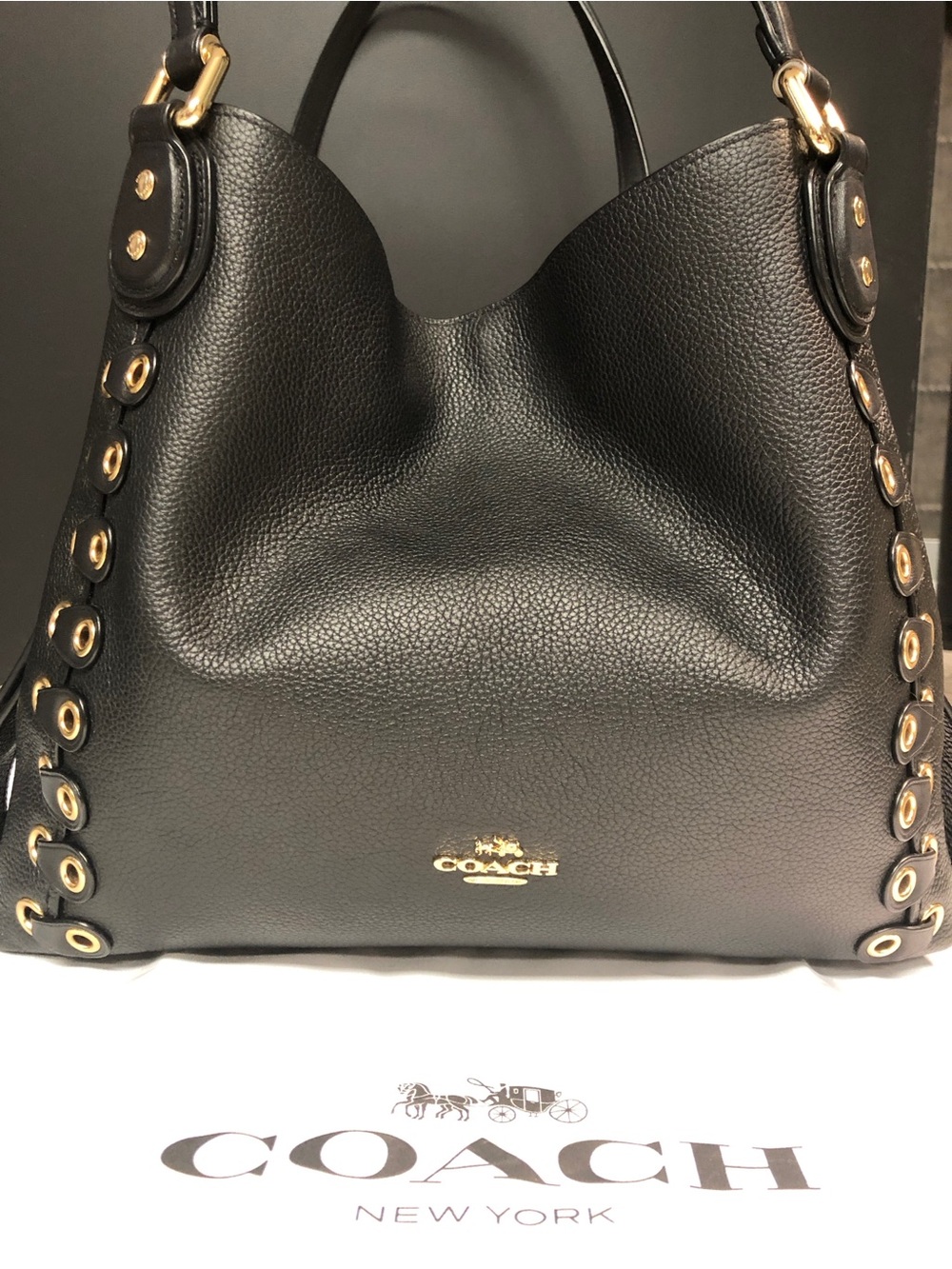 Coach’s Edie shoulder bag